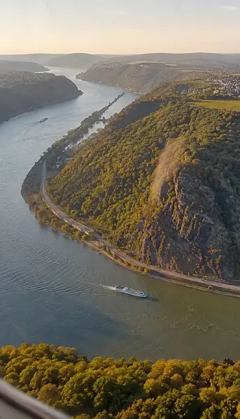 Loreley aus der Luft
